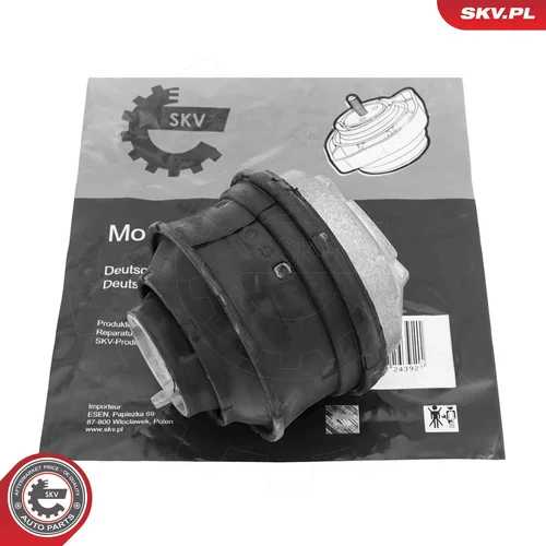Uloženie motora ESEN SKV 75SKV155
