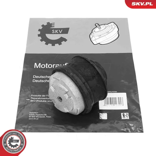 Uloženie motora ESEN SKV 75SKV195