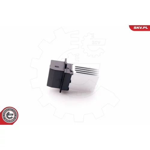 Odpor vnútorného ventilátora 94SKV009 (ESEN SKV) - obr. 1