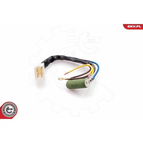Odpor vnútorného ventilátora 94SKV037 (ESEN SKV) - obr. 2