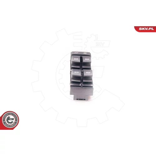 Spínač elektrického otvárania okien 37SKV007 (ESEN SKV) - obr. 2