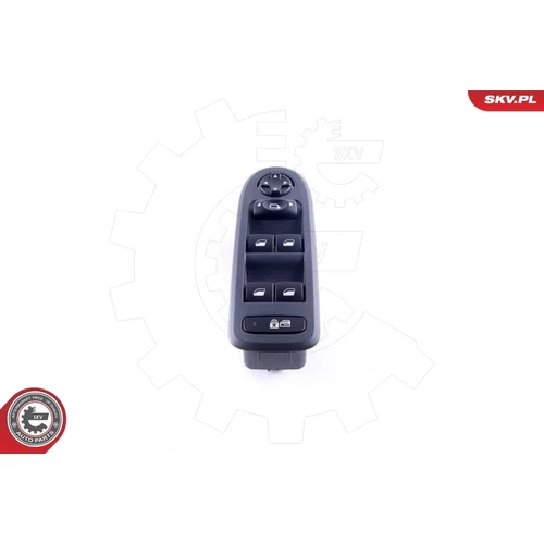 Spínač elektrického otvárania okien 37SKV110 (ESEN SKV) - obr. 1
