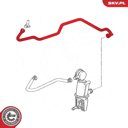 Hadica odvetrania kľukovej skrine 54SKV742 (ESEN SKV) - obr. 4
