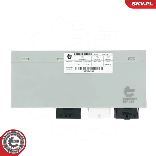 Riadiaca jednotka osvetlenia 59SKV207 (ESEN SKV) - obr. 2