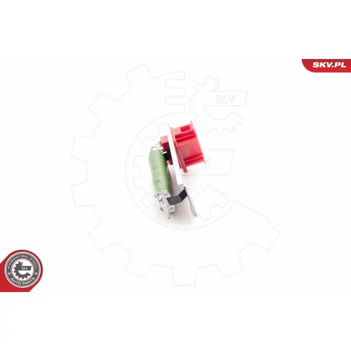 Odpor vnútorného ventilátora 94SKV024 (ESEN SKV) - obr. 2