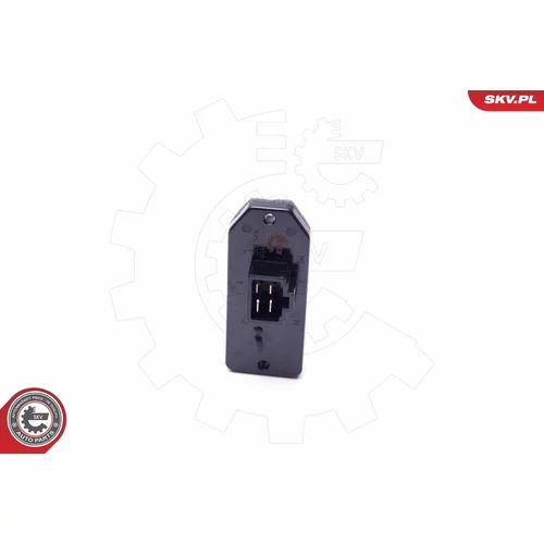 Odpor vnútorného ventilátora 94SKV105 (ESEN SKV) - obr. 2