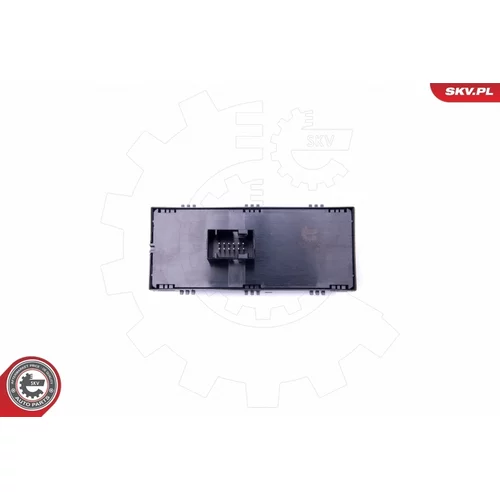 Spínač elektrického otvárania okien 37SKV030 (ESEN SKV) - obr. 3