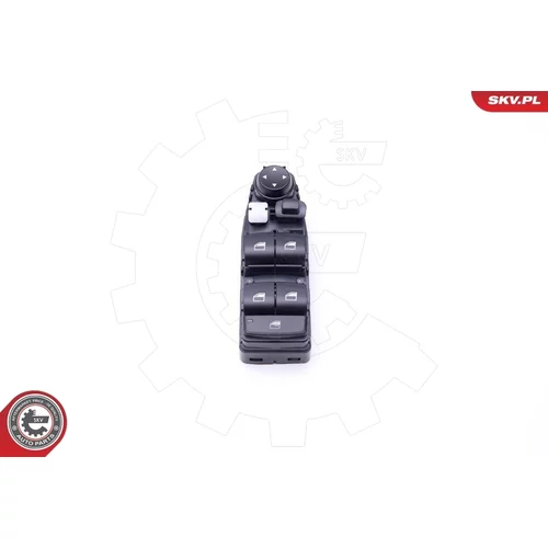 Spínač elektrického otvárania okien 37SKV043 (ESEN SKV) - obr. 1