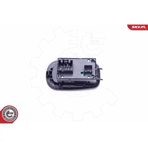 Spínač elektrického otvárania okien 37SKV128 (ESEN SKV) - obr. 2