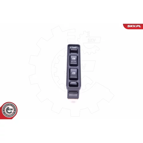 Spínač elektrického otvárania okien 37SKV133 (ESEN SKV) - obr. 1