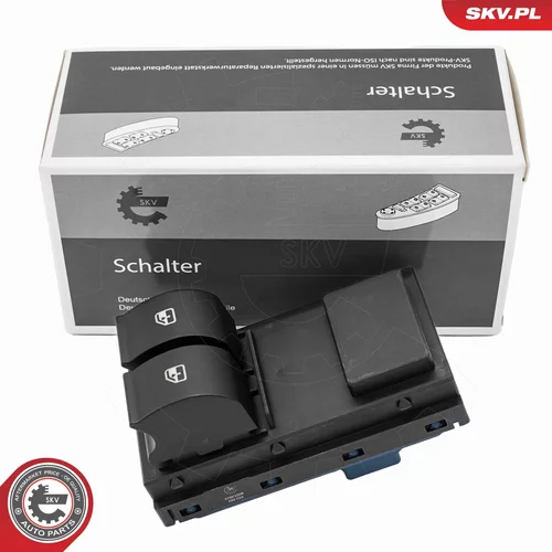 Spínač elektrického otvárania okien ESEN SKV 37SKV206
