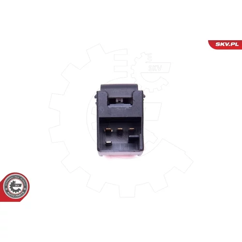 Spínač elektrického otvárania okien 37SKV398 (ESEN SKV) - obr. 2