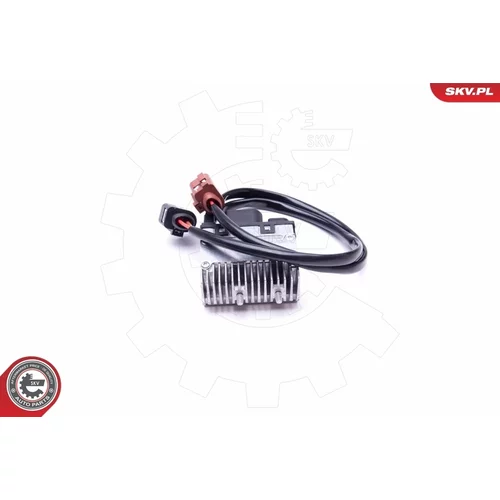 Predradný odpor ventilátora klimatizácie 94SKV801 (ESEN SKV) - obr. 1