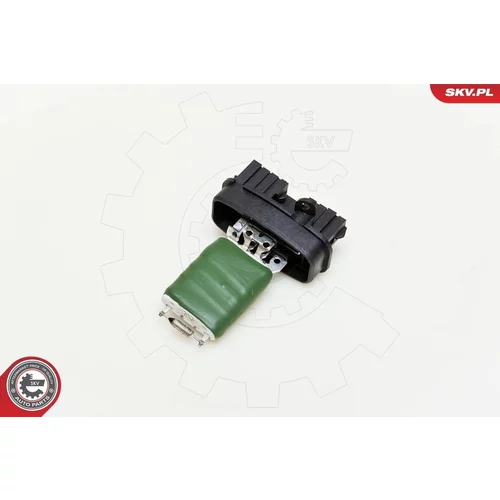 Odpor vnútorného ventilátora 95SKV010 (ESEN SKV) - obr. 1