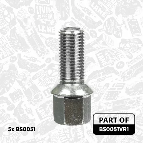 Skrutka kolesa BS0051VR1 (ET ENGINETEAM) - obr. 2