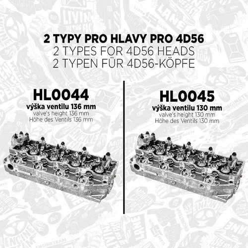 Hlava valcov motora HL0044 (ET ENGINETEAM) - obr. 1