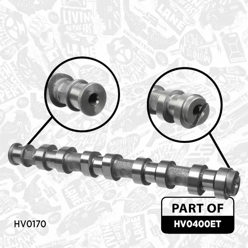 Sada vačkového hriadeľa HV0400ET (ET ENGINETEAM) - obr. 3