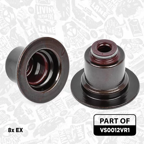 Súprava ventilov, sací/výfukový ventil VS0012VR1 (ET ENGINETEAM) - obr. 3
