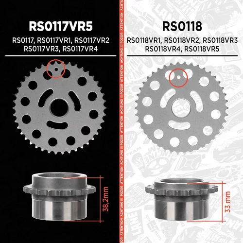 Sada rozvodovej reťaze RS0117VR5 (ET ENGINETEAM) - obr. 9