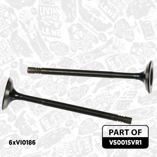 Súprava ventilov, sací/výfukový ventil VS0015VR1 (ET ENGINETEAM) - obr. 2