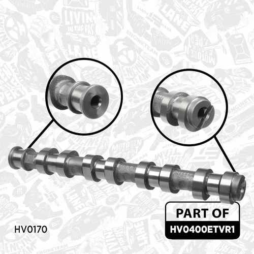 Sada vačkového hriadeľa HV0400ETVR1 (ET ENGINETEAM) - obr. 3