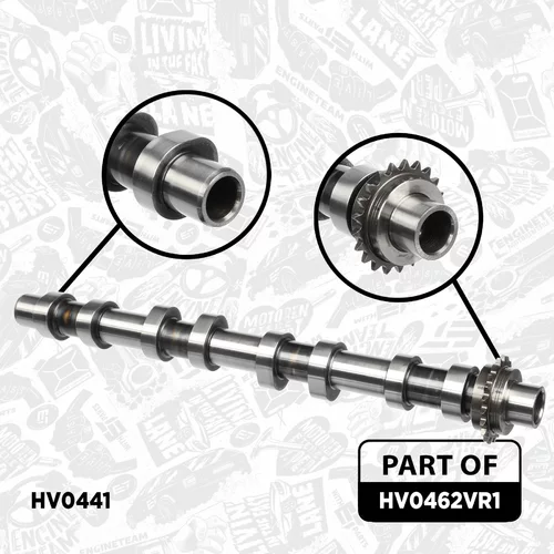 Sada vačkového hriadeľa HV0462VR1 (ET ENGINETEAM) - obr. 3
