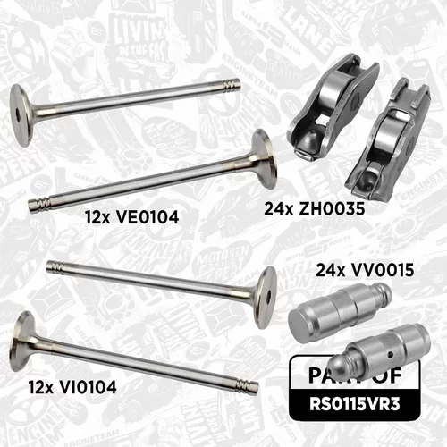 Sada rozvodovej reťaze RS0115VR3 (ET ENGINETEAM) - obr. 8