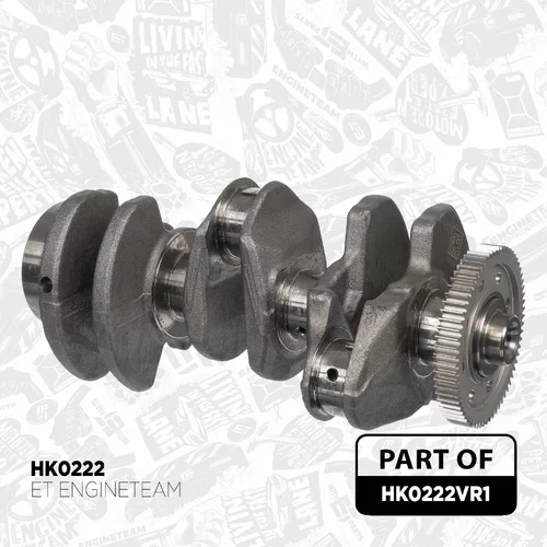 Súprava na opravu, kľukový hriadeľ ET ENGINETEAM HK0222VR1