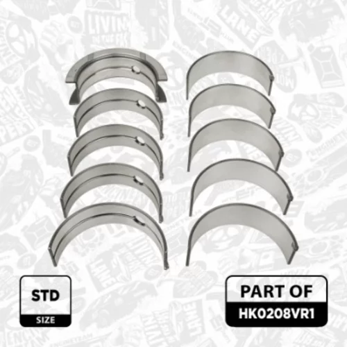Súprava na opravu, kľukový hriadeľ HK0208VR1 (ET ENGINETEAM) - obr. 4