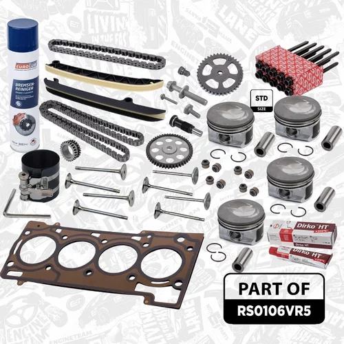 Sada rozvodovej reťaze RS0106VR5 (ET ENGINETEAM) - obr. 2