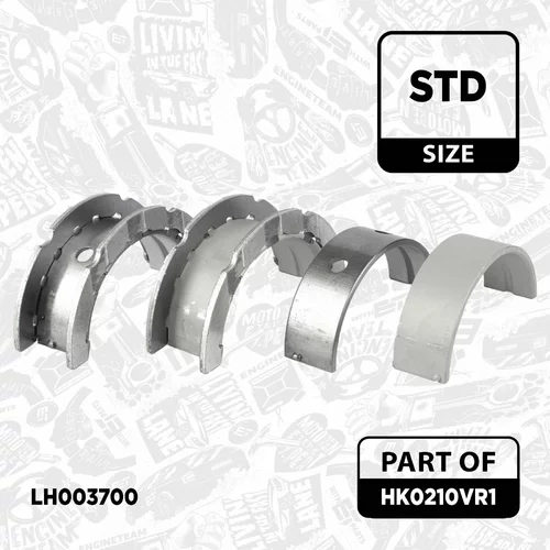 Súprava na opravu, kľukový hriadeľ HK0210VR1 (ET ENGINETEAM) - obr. 7