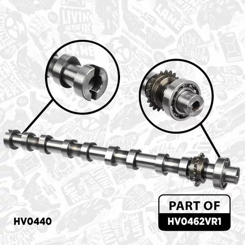 Sada vačkového hriadeľa HV0462VR1 (ET ENGINETEAM) - obr. 2