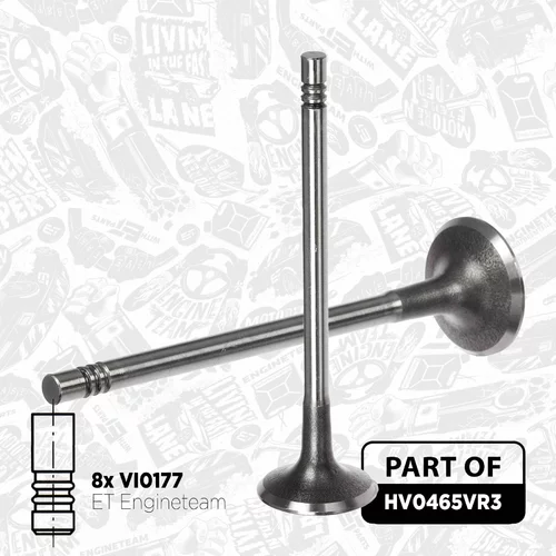 Sada vačkového hriadeľa HV0465VR3 (ET ENGINETEAM) - obr. 2