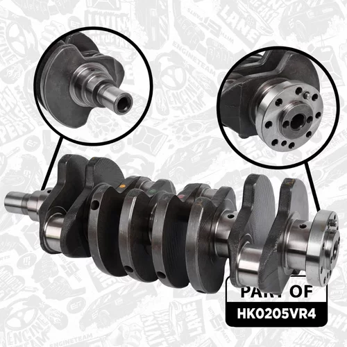 Súprava na opravu, kľukový hriadeľ HK0205VR4 (ET ENGINETEAM) - obr. 2