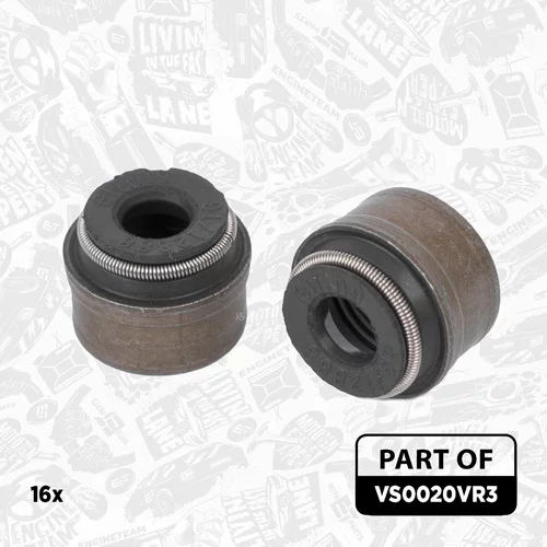 Súprava ventilov, sací/výfukový ventil VS0020VR3 (ET ENGINETEAM) - obr. 5