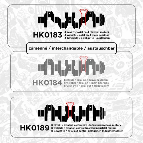Súprava na opravu, kľukový hriadeľ HK0194VR3 (ET ENGINETEAM) - obr. 7