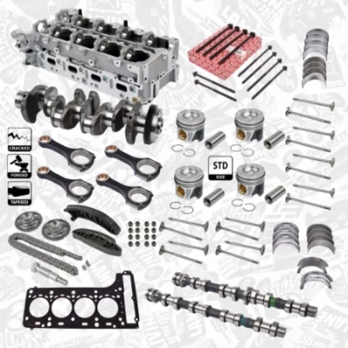 Súprava na opravu, kľukový hriadeľ ET ENGINETEAM HK0194VR6