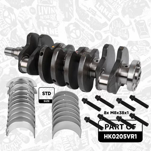Súprava na opravu, kľukový hriadeľ HK0205VR1 (ET ENGINETEAM) - obr. 1