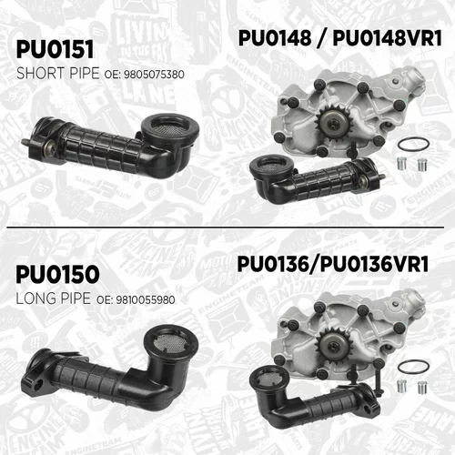 Olejové čerpadlo PU0148VR1 (ET ENGINETEAM) - obr. 7