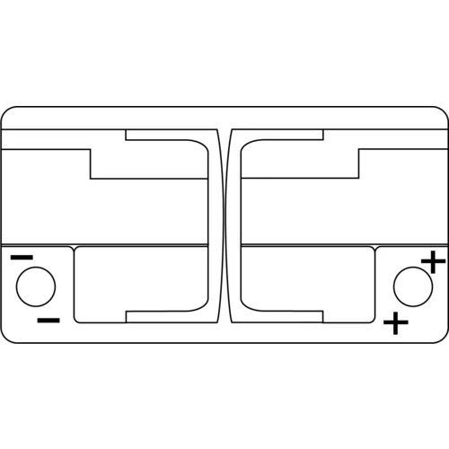 Štartovacia batéria EA1050 /EXIDE/ - obr. 1