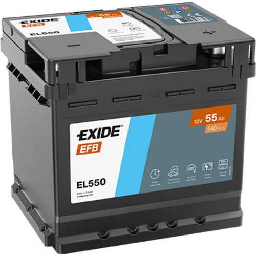 Štartovacia batéria EXIDE EL550
