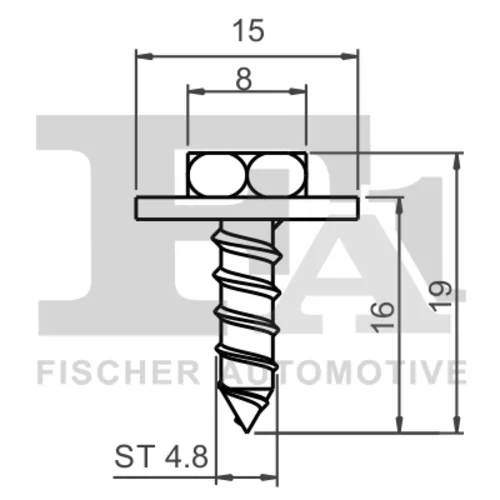 Skrutka 10-70001.5 /FA1/ - obr. 1