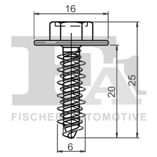 Skrutka 33-70002.10 /FA1/ - obr. 1
