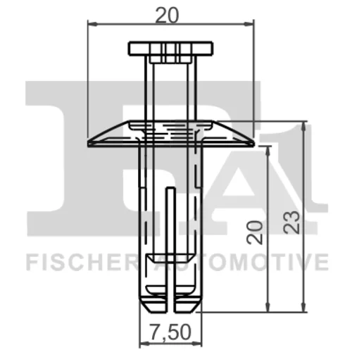 Rozperný nit 79-30017.5 /FA1/ - obr. 1