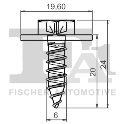 Skrutka 77-70002.10 /FA1/ - obr. 1