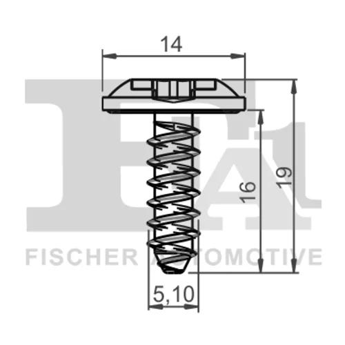 Skrutka 11-70013.5 /FA1/ - obr. 1