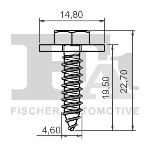 Skrutka 12-70002.100 /FA1/ - obr. 1