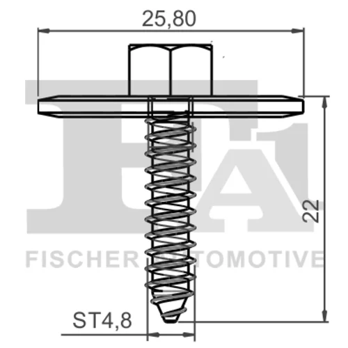 Motor-/Spodny ochranny kryt 14-70003.100 /FA1/ - obr. 1