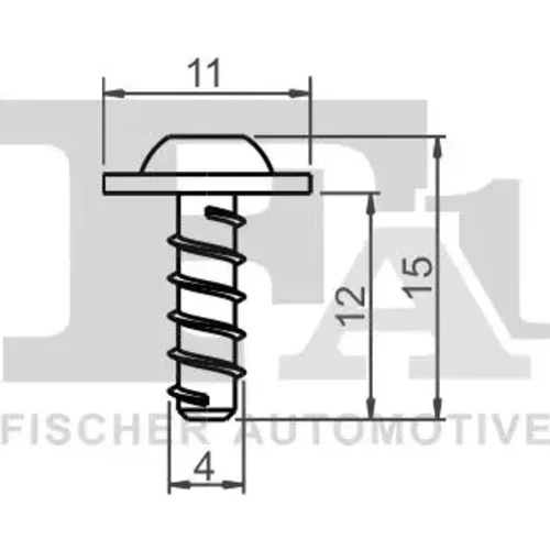 Skrutka FA1 11-70037.5