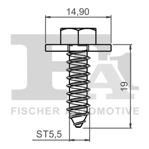 Skrutka 12-70003.10 /FA1/ - obr. 1